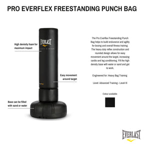 Everlast Pro Everflex Freestanding Punch Bag