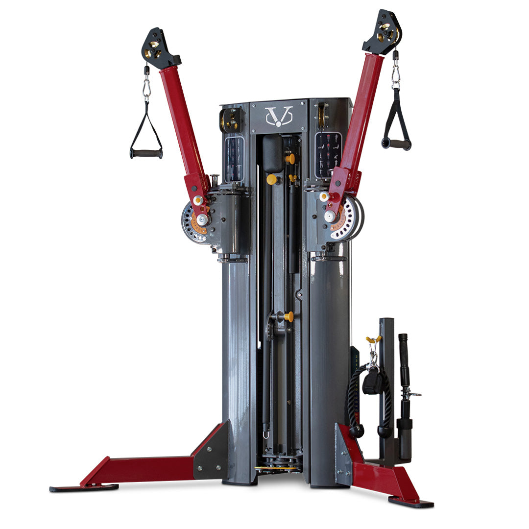 Reeplex Multi- Gym Dual Arm Functional Trainer 2 x 100kg Weight Stacks