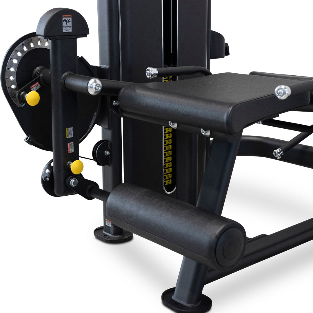 Commercial Prone Leg Curl & Leg Extension Machine Reeplex