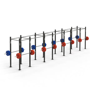 8 Cell Free Standing Rig with J-hooks 