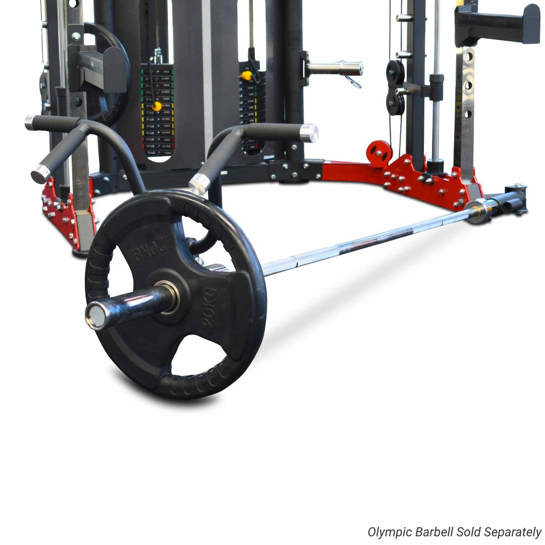 Functional Trainer / Smith Machine Squat Rack 2 x 60kg Steel Weight Stacks
