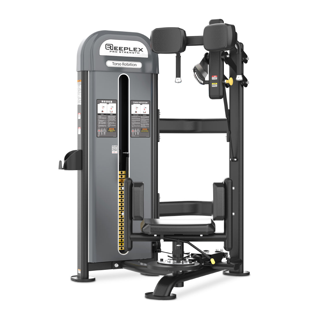 Reeplex Commercial Torso Rotation Machine Dynamo Fitness