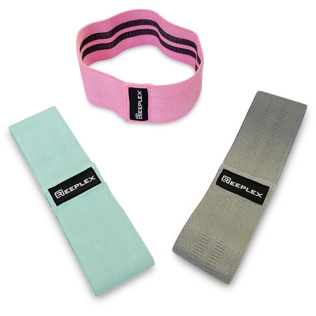 Reeplex Fabric Booty Bands Set of 3