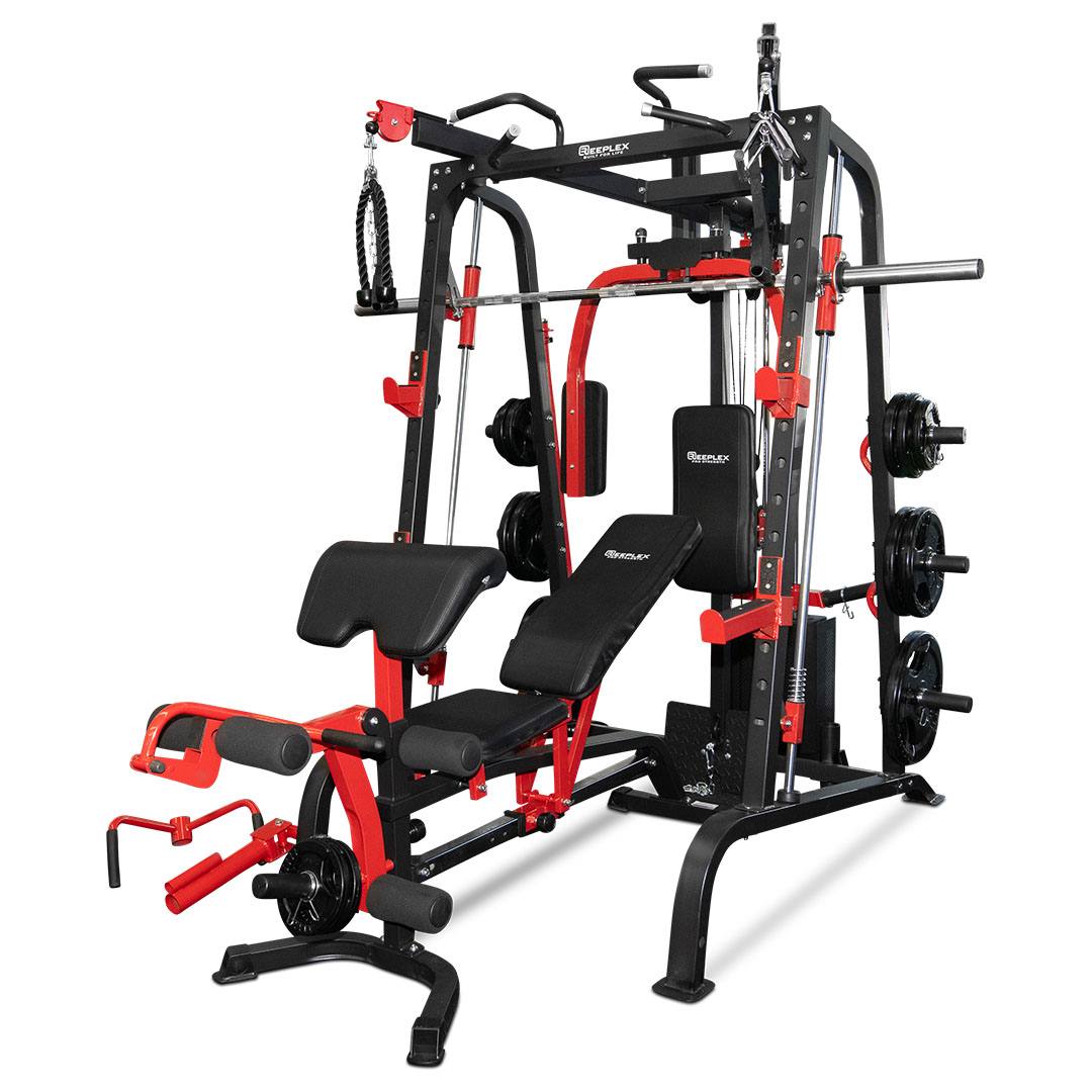 Reeplex SMGX Multi-Functional Trainer with FID Bench