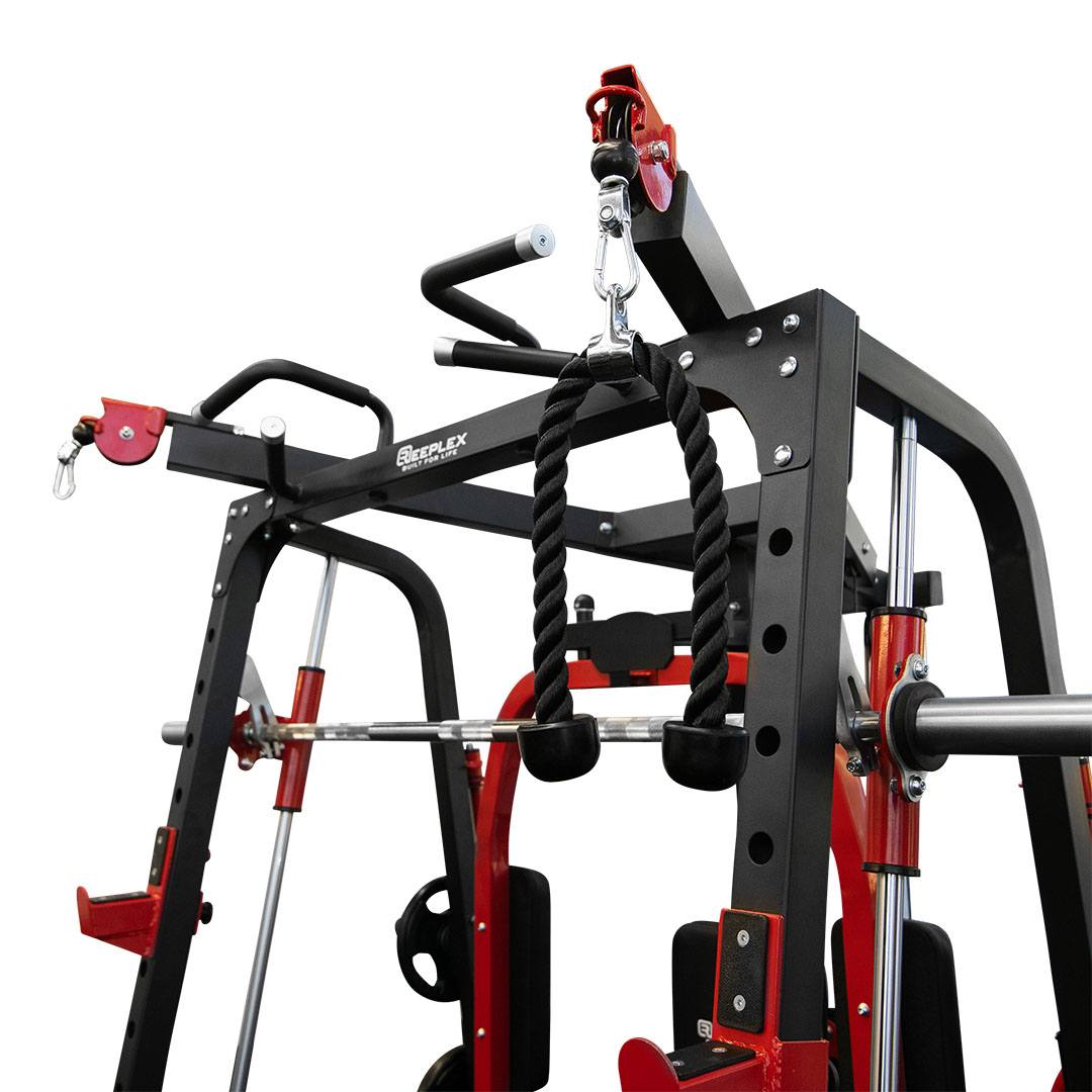 reeplex smgx multi-functional trainer with bench