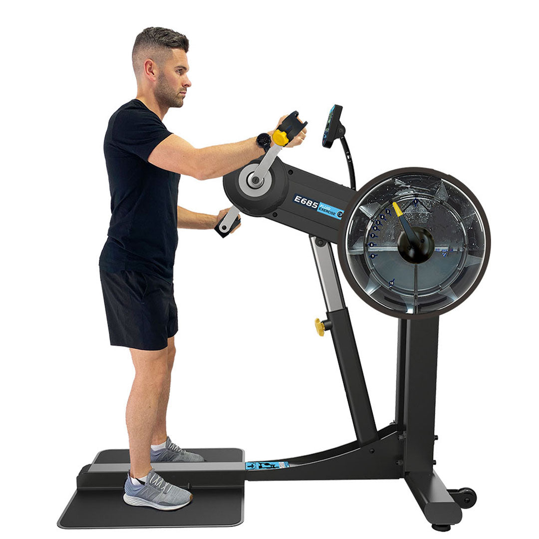 Ergometer Hand Cycle Gym Indoor Cycling Stationary Bike With Arm