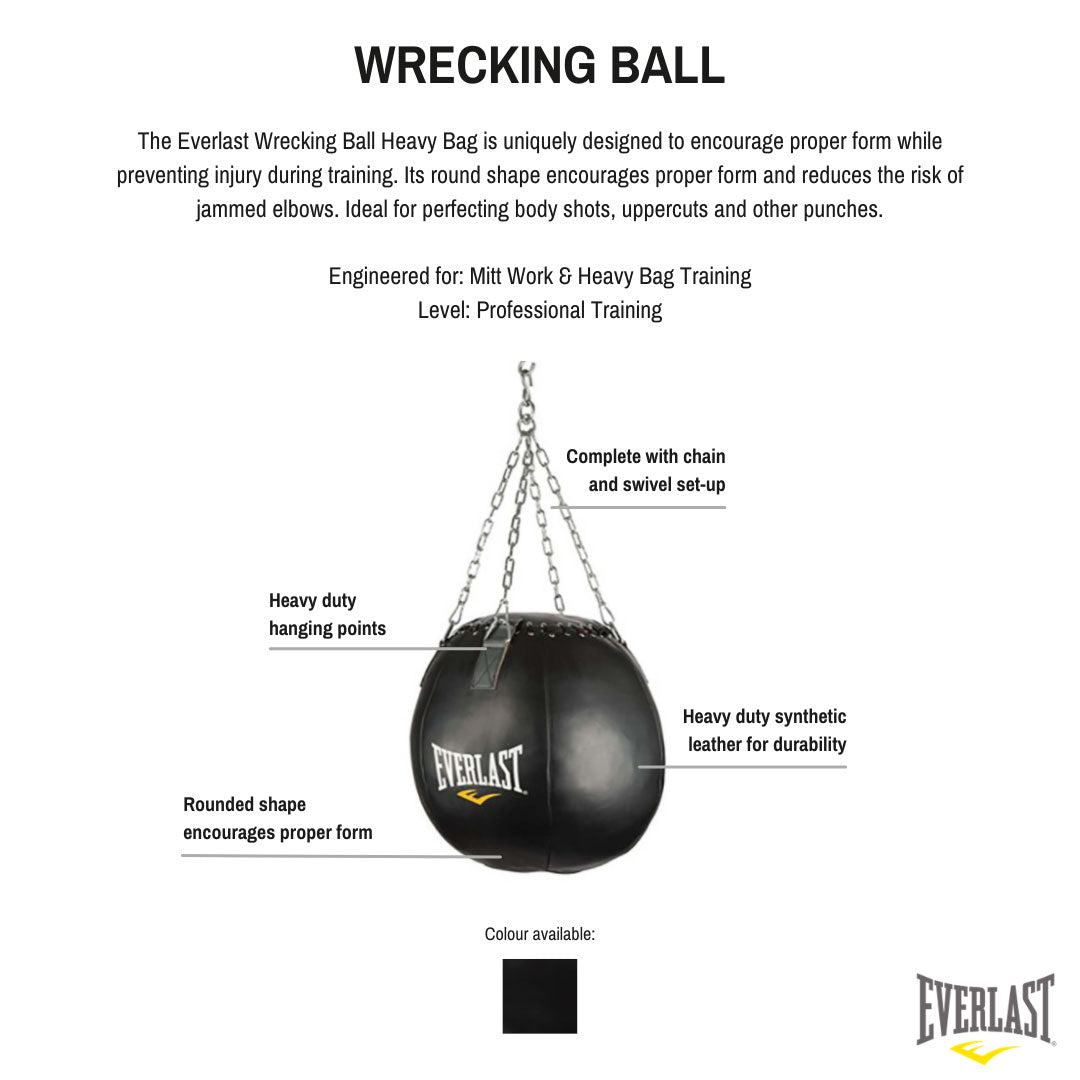 Everlast Wrecking Ball Uppercut Punching Bag